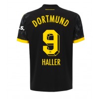 Koszulka piłkarska Borussia Dortmund Sebastien Haller #9 Strój wyjazdowy 2023-24 tanio Krótki Rękaw